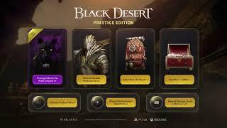 Black Desert Console: Prestige Edition Release