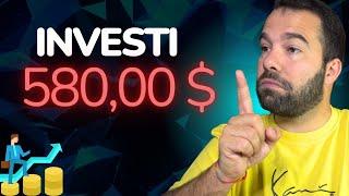 INVESTI O MEU DINHEIRO EM AÇÕES QUE PAGAM DIVIDENDOS | INVESTIMENTOS SEMANAL 580 DÓLARES