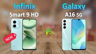 Galaxy A16 5G vs Infinix Smart 9 HD: Specs, Features, and Price Comparison