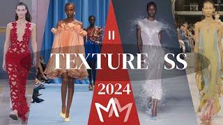 Textures for Spring Summer 2024 (part 2) How to spice up your Spring outfits using texture?