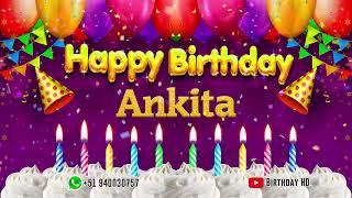 Ankita Happy birthday To You - Happy Birthday song name Ankita 