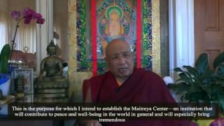 Future Buddha of Loving Kindness, Maitreya ~ teaching by Lama Norlha Rinpoche   YouTube