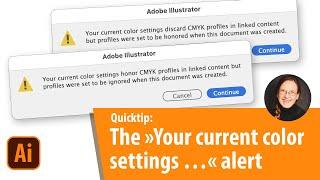 »Your Current Color Settings Honor …« Yadda, Yadda – And Now What?