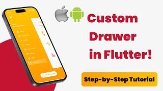 Custom Drawer in Flutter - Step-by-Step Tutorial 