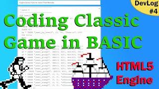 Coding a Level in BASIC for Classic Game Jewel Thief | DevLog 4