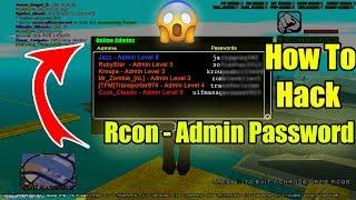 SA MP How To Hack Rcon Password || How To Hack Admin Password | Become To Admin