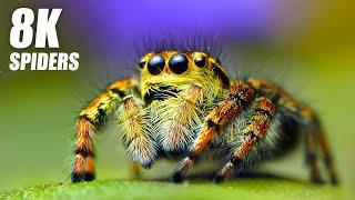 Amazing Spiders in 8K TV HDR 60FPS ULTRA HD