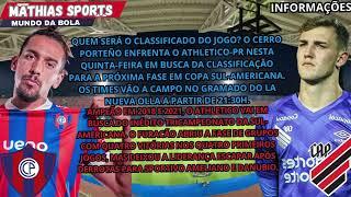 Cerro Porteño x Athletico-PR | Copa Sul-Americana | Confira as informações da partida