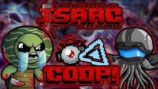 NEVERNAMED AND THETURTLEMELON PLAY REPENTANCE - Let's CO-OP The Binding of Isaac Repentance - Part 1