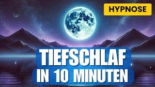 Sanfte Hypnose für Tiefschlaf – In 10 Minuten entspannt einschlafen