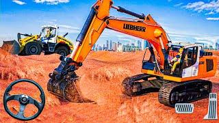 Giants Construction Machines Simulator - Heavy Excavator - Android Gameplay