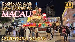 Macau Christmas holiday madami ng tourist | Macau 25 years