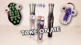 Take On Me (a-ha) on Dancing Toothbrushes (+6 Other Electric Devices)