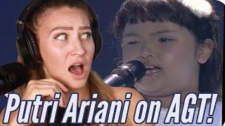 Putri Ariani on AGT as a CHILD?!?! REACTION