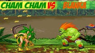 Cham Cham vs Blanka Mugen 2023 Ikemen