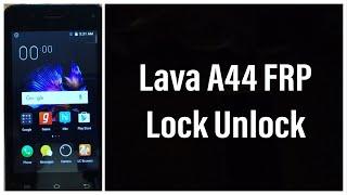 Lava A44 FRP Lock Unlock and Set Up | GSMAN ASHIQUE |