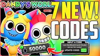 ️MARCH!REDEEM️DANDY'S WORLD ROBLOX CODES 2025 - DANDYS WORLD CODES 2025