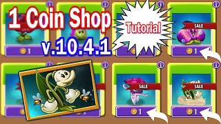 1 Coin Shop in Plants vs Zombies 2 v.10.4.1 - How to Use