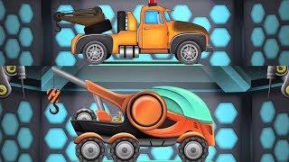 Futuro Caminhão de reboque | carros garagem | emergência veículos | Future Tow Truck Car Garage