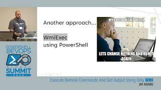 Execute Remote Commands And Get Output Using Only WMI by Jay Adams
