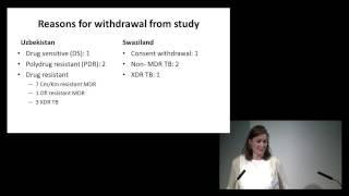 9-month, MDR-TB treatment in HIV & non-HIV co-infected patients in Swaziland & Uzbekistan