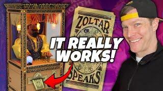 This Not So BIG Zoltar Fortune Teller Machine Was Less Than $100!