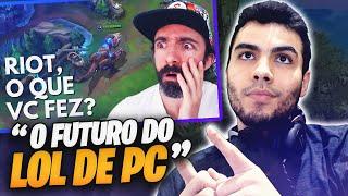 Jogador de LOL PC REAGE a NOVA Atualização do WILD RIFT