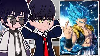 Mashle React to Goku || Dragon ball  || Tiktok || Gacha react