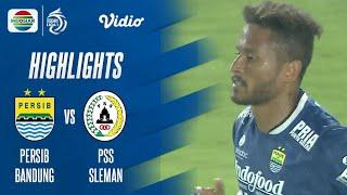 Highlights - Persib Bandung VS PSS Sleman | BRI Liga 1