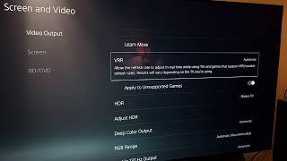 PS5 VRR for Unsupported VRR Games   Let's be clear about this