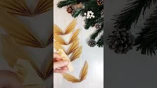 Volumetric snowflake from a coffee filter/Christmas Star/DIY crafts