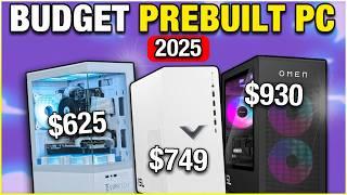 Top 3: Best BUDGET Prebuilt Gaming PCs  2025