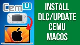 How to update Cemu games on macOS (Wii U emulation) update filesystem error BOTW Mac fix