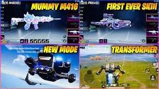  OMG !! FIRST EVER MUMMY M416 & P90 UPGRADABLE SKINS & NEW MODE WITH 3.2 UPDATE LEAKS IN BGMI/PUBGM