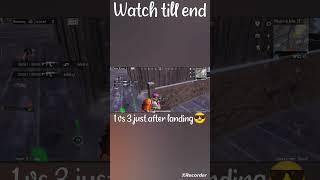 Solo 1vs 3 just after landing #shorts #bgmi #pubgmobile #pubg #viral #funny #viralshorts