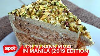 Where to Get the Best Sans Rival in Manila