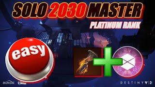 EASILY If You WATCH - Solo Flawless 2030 Master Nightfall - Warden Of Nothing (Platinum) TITAN