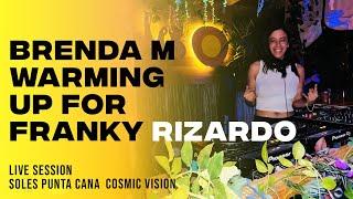 Brenda M Openning set for Franky rizardo at Cosmic vision party @ Soles Bar Punta Cana