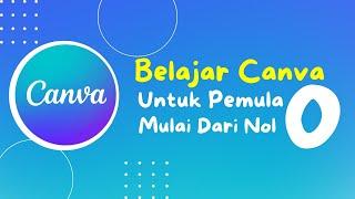 Belajar Canva mulai dari Nol Bagian 1 | Belajar Canva Pemula - Kampus Tutorial