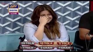 Fahad Mustafa nay Apni biwi say live show main kya keh diya!!!!