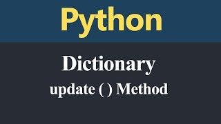 update Method in Python (Hindi)