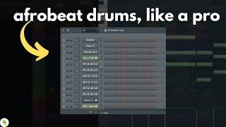 How to make Afrobeat Drum Pattern in Fl Studio