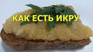 Как есть икру, чтобы было вкусней. Необычный способ от северных народов