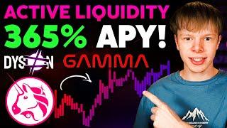 Earn A HIGH YIELD With Uniswap v3 Active Liquidity Management! (Dyson & Gamma) - DeFi Passive Income