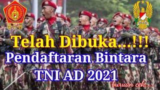 Pendaftaran Bintara TNI AD 2021// Buka Januari 2021