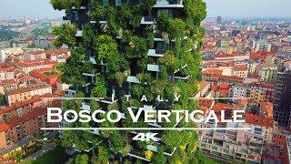 Bosco Verticale - Milan, Italy  - by drone [4K]