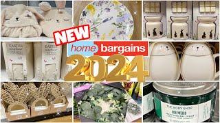  NEW lN HOME BARGAINS 2024‼️ COME SPRING SHOPPING WITH ME  MARCH 2024 | COSY CORNER 