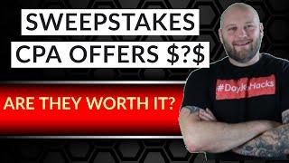 Don't Run CPA Sweepstakes Offers Till You Watch This! 3 Myths Debunked -How to Run Sweepstakes