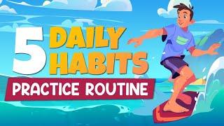 5 Daily Habits to Practice Speaking & Listening Skills for Beginners | 20 Minutes Practice Routine