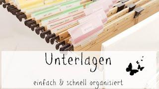 Unterlagen sortieren | Die Ordnungsfee